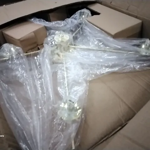 BOXED 5 LIGHT 49CM FLUSH MOUNT