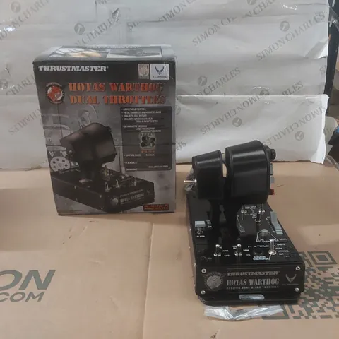 BOXED THRUSTMASTER U.S. AIR FORCE HOTAS WARTHOG DUAL THROTTLES