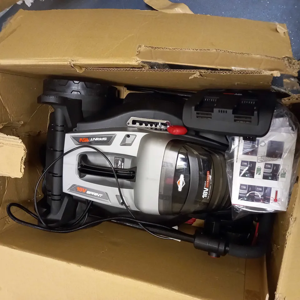sprint 18v mower kit