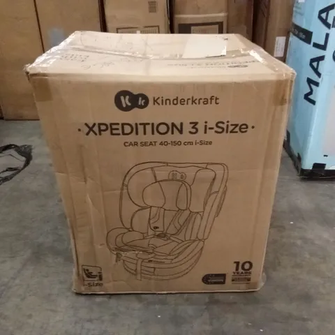 BOXED KINDERKRAFT EXPEDITION 3 I-SIZE CAR SEAT