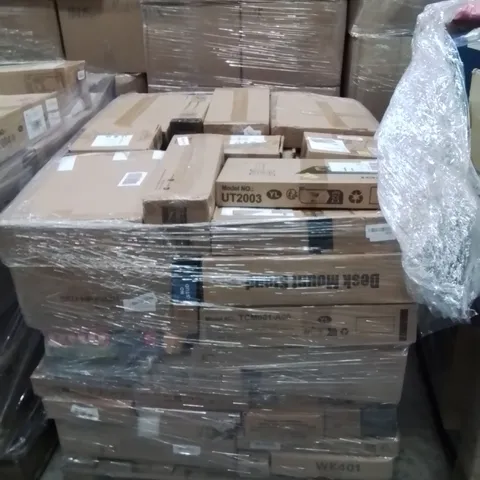 PALLET TO CONTAIN A LARGE QUANTITY OF WALL MOUNTED BRACKETS 