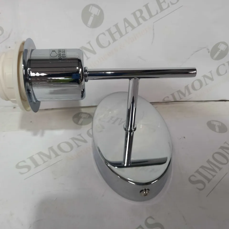 DAR LIGHTING GROUP PADOVA 1LT WALL BRACKET - POLISHED CHROME FINISH