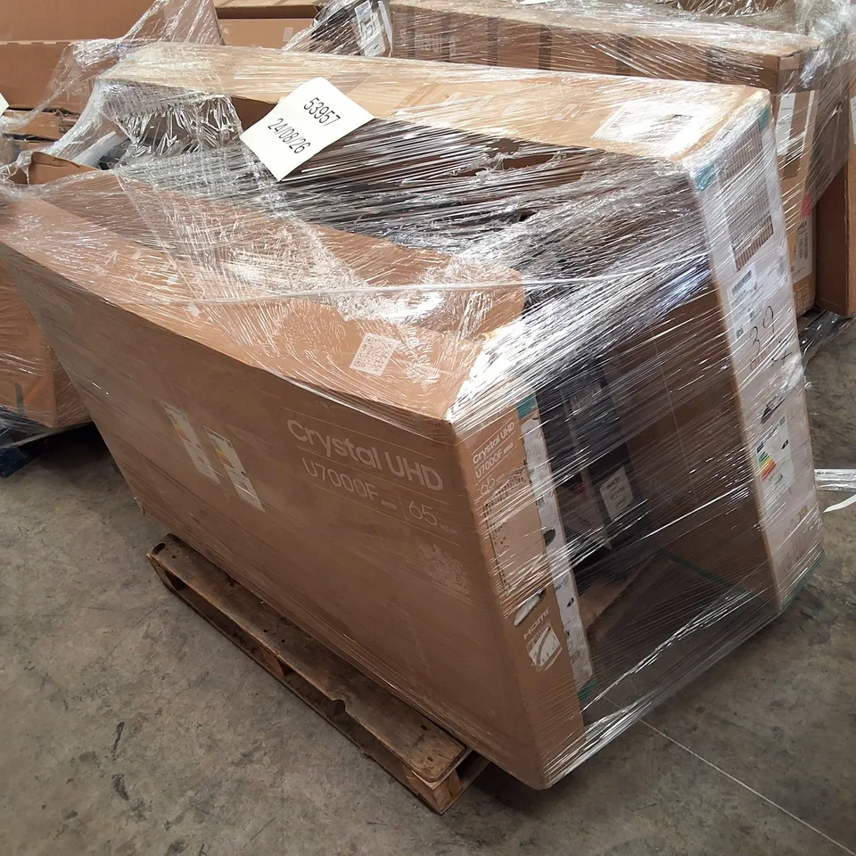 PALLET CONTAINING 6 ASSORTED DAMAGED TVS