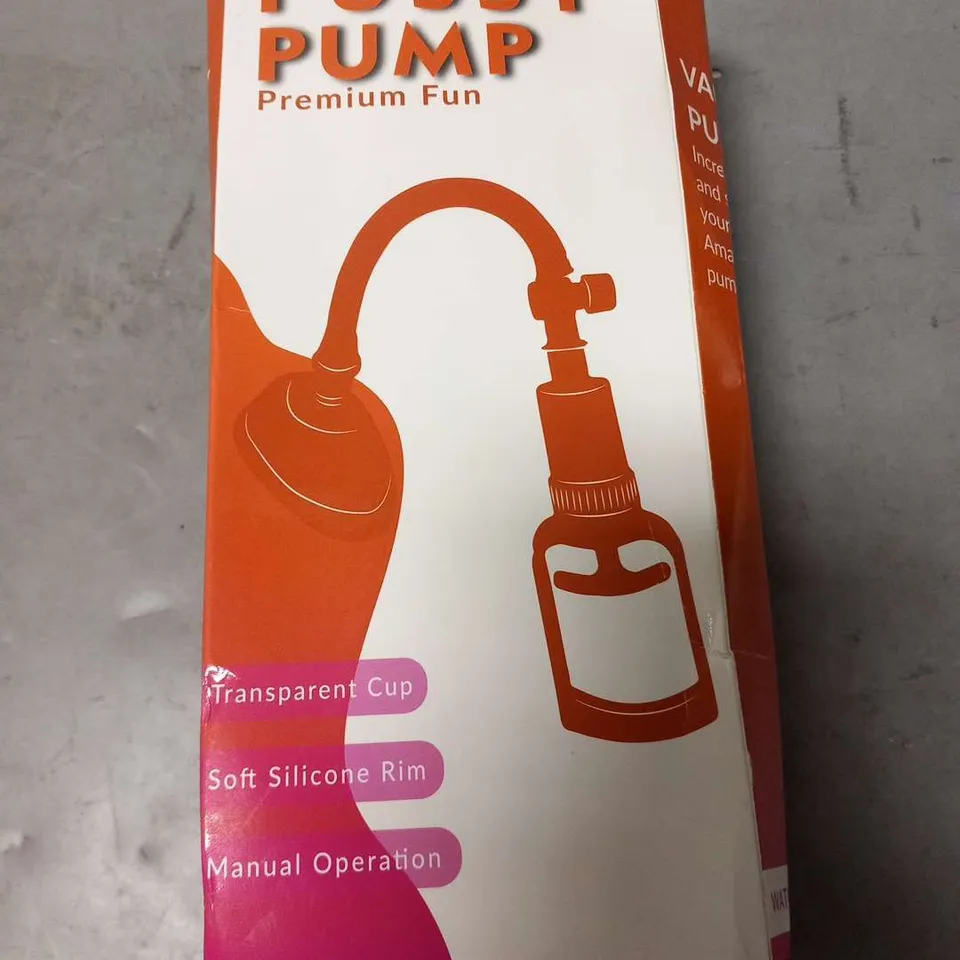 BOXED PUSSY PUMP PREMIUM FUN