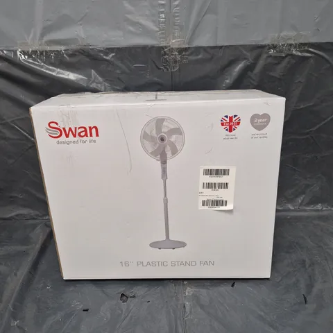 SWAN FREESTANDING STAND FAN - WHITE 