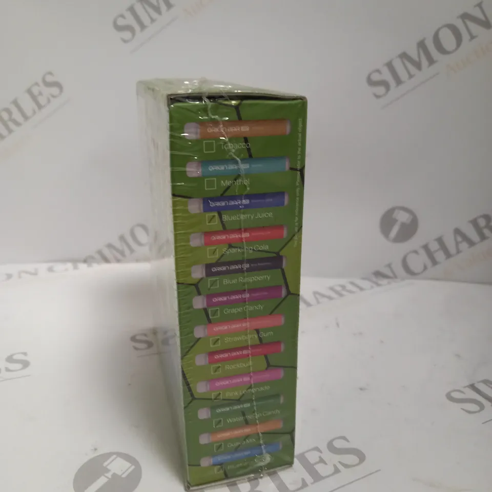 SEALED ASPIRE ORIGIN BAR 600 10 PACK OF DISPOSABLE VAPES - MIXED FLAVOURS 