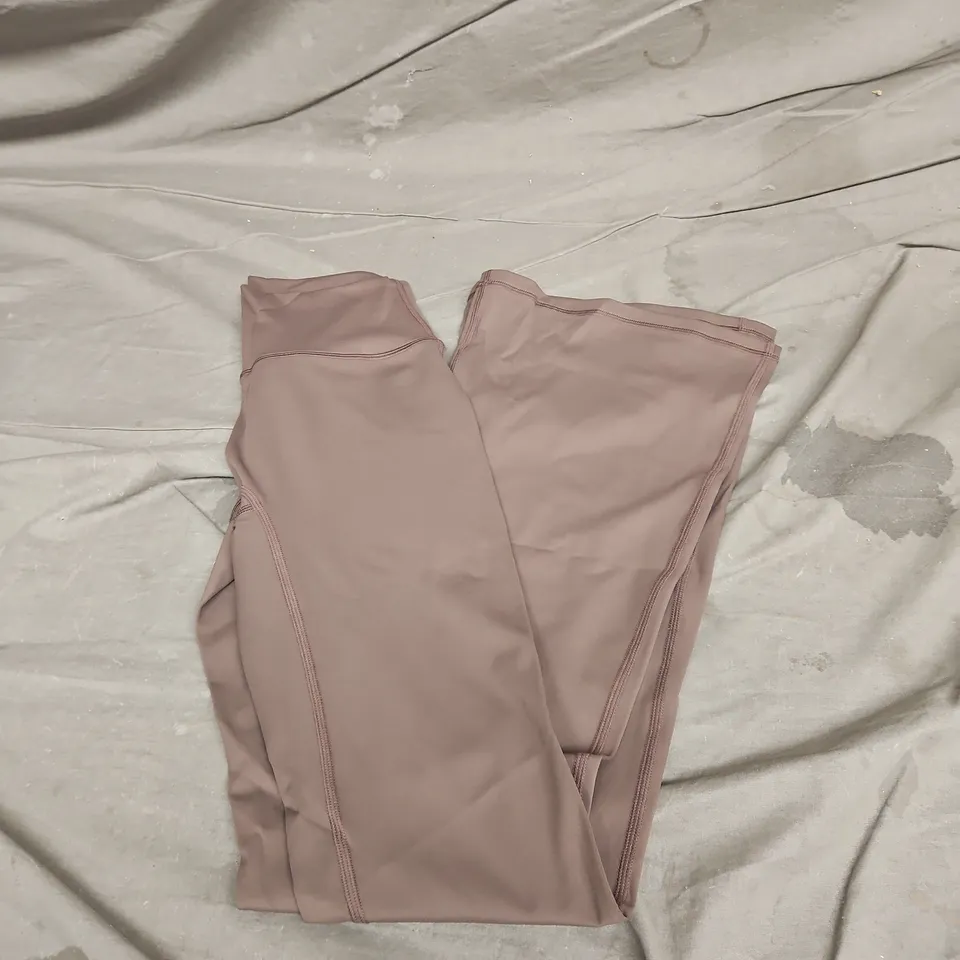 UN/ALTERED SECOND SKIN FLARED LEGGINGS IN ESPRESSO SIZE S