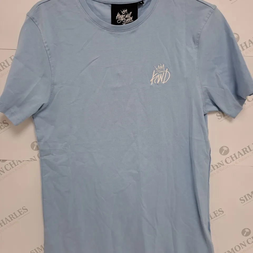 KINGS WILL DREAM LIGHT BLUE T-SHIRT - S