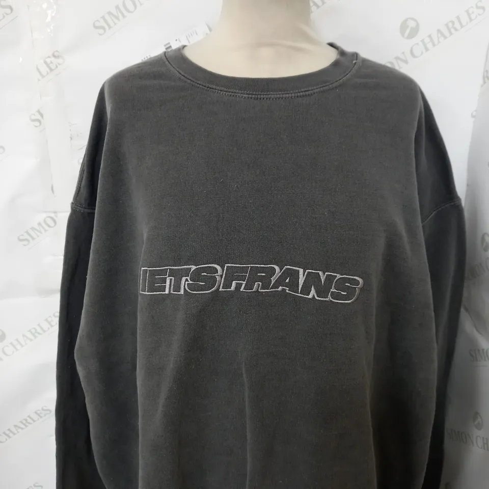 IETS FRANS SWEATSHIRT SIZE M