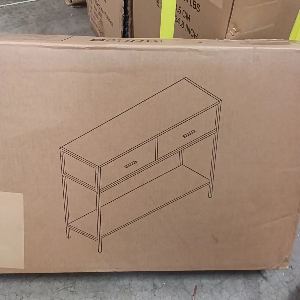 BOXED LIVING AND HOME SIDE TABLE - WOOD (1 BOX) 