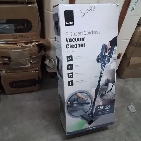 KEPLIN 3 SPEED CORDLESS VACUUM CLEANER