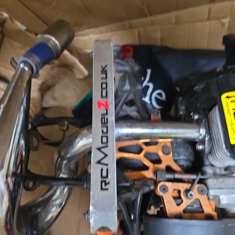 RC NITRO CAR CHASSIS BUGGY – OFF-ROAD, NEEDS ASSEMBLY