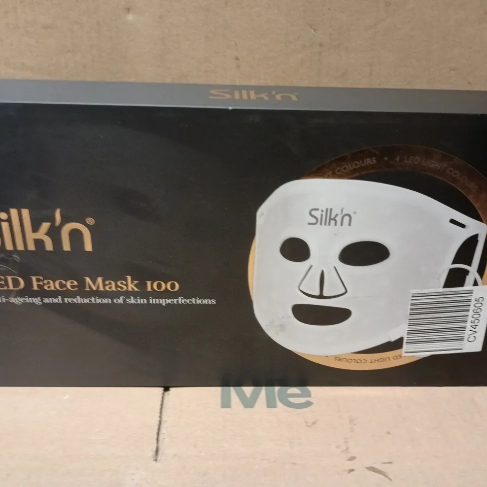BOXED SILK'N LED FACE MASK 100