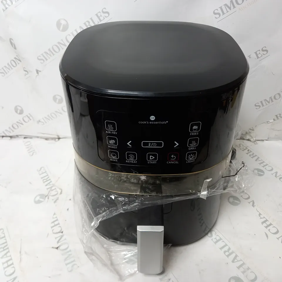 COOK'S ESSENTIALS 4L AIR FRYER - BLACK
