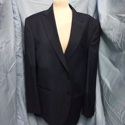 M&S NAVY SUIT JACKET - CHEST 46" REG