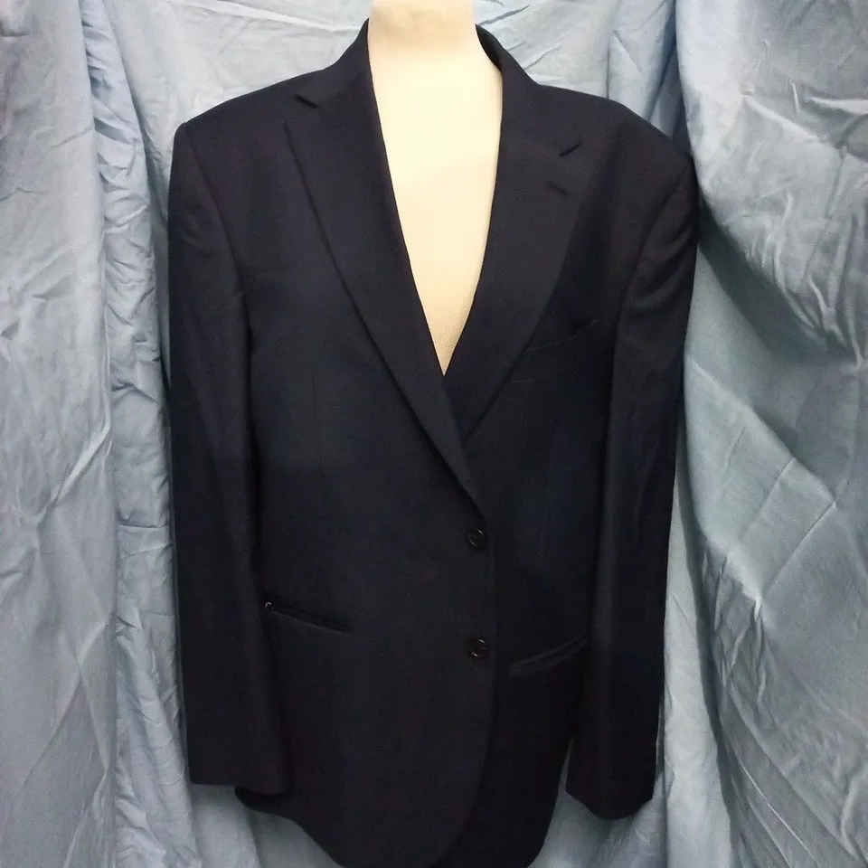 M&S NAVY SUIT JACKET - CHEST 46" REG