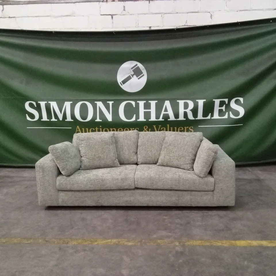 AVENA 4 SEATER FABRIC SOFA - SAGE RRP £999