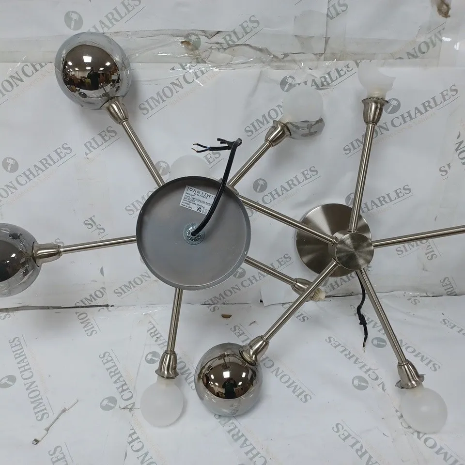 2 JOHN LEWIS HUXLEY CEILING LIGHT 