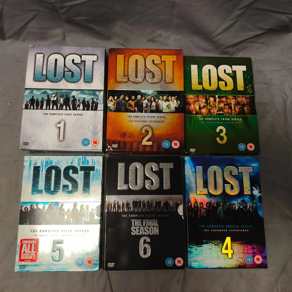 LOST DVD BOX SET COLLECTION – SEASONS 1–6 (THE COMPLETE SERIES)