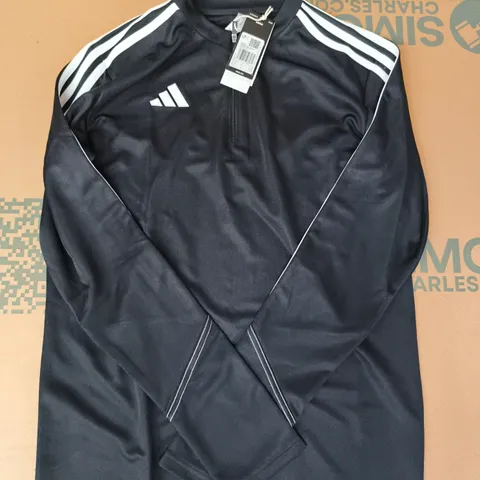 ADIDAS PERFORMANCE TIRO 23 CLUB TRAINING TOP IN BLACK/WHITE SIZE MEDIUM