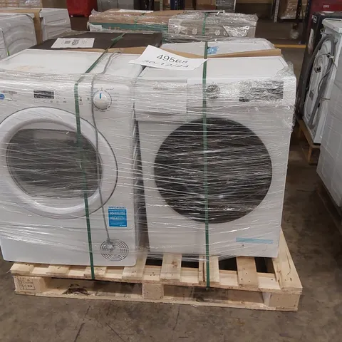 PALLET OF APPROXIMATELY 4 UNPROCESSED RAW RETURN WHITE GOODS TO INCLUDE;