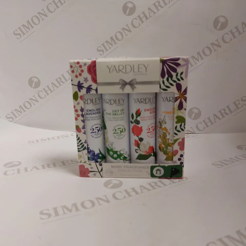 YARDLEYS LONDON BODY FRAGRANCE COLLECTION 
