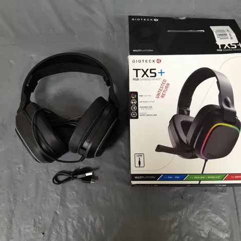 GIOTECK TXS+ RGB GAMING HEADSET 