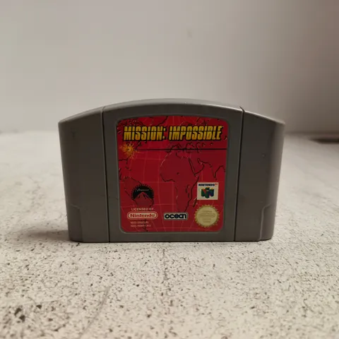 NINTENDO 64 GAME CARTRIDGE – MISSION: IMPOSSIBLE 