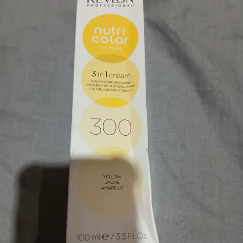 APPROXIMATELY 10 NUTRI COLOR FILTERS 3-IN-1 CREAM – YELLOW (100 ML)