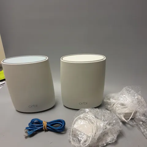 ORBI WIFI SYSTEM NETGEAR SET UP - BOXED