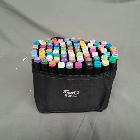 TOUCH COLOUR MARKER PENS - 80 PENS 