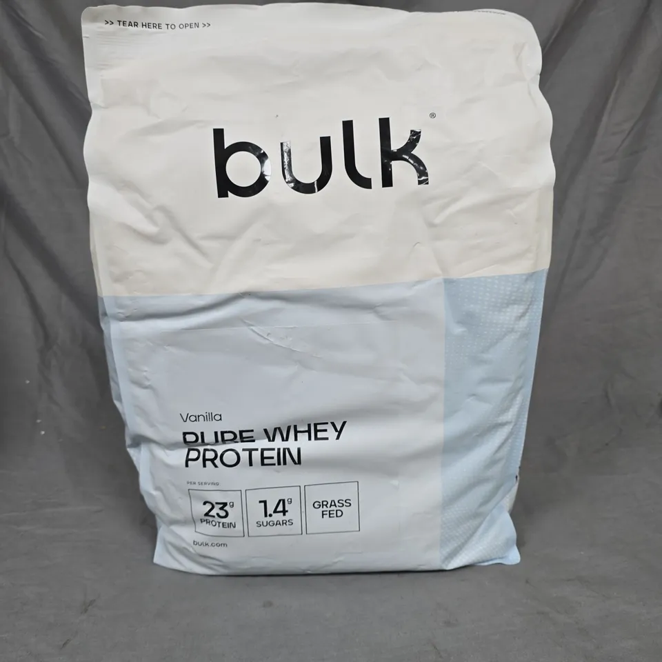 BULK VANILLA PURE WHEY PROTEIN - 5KG