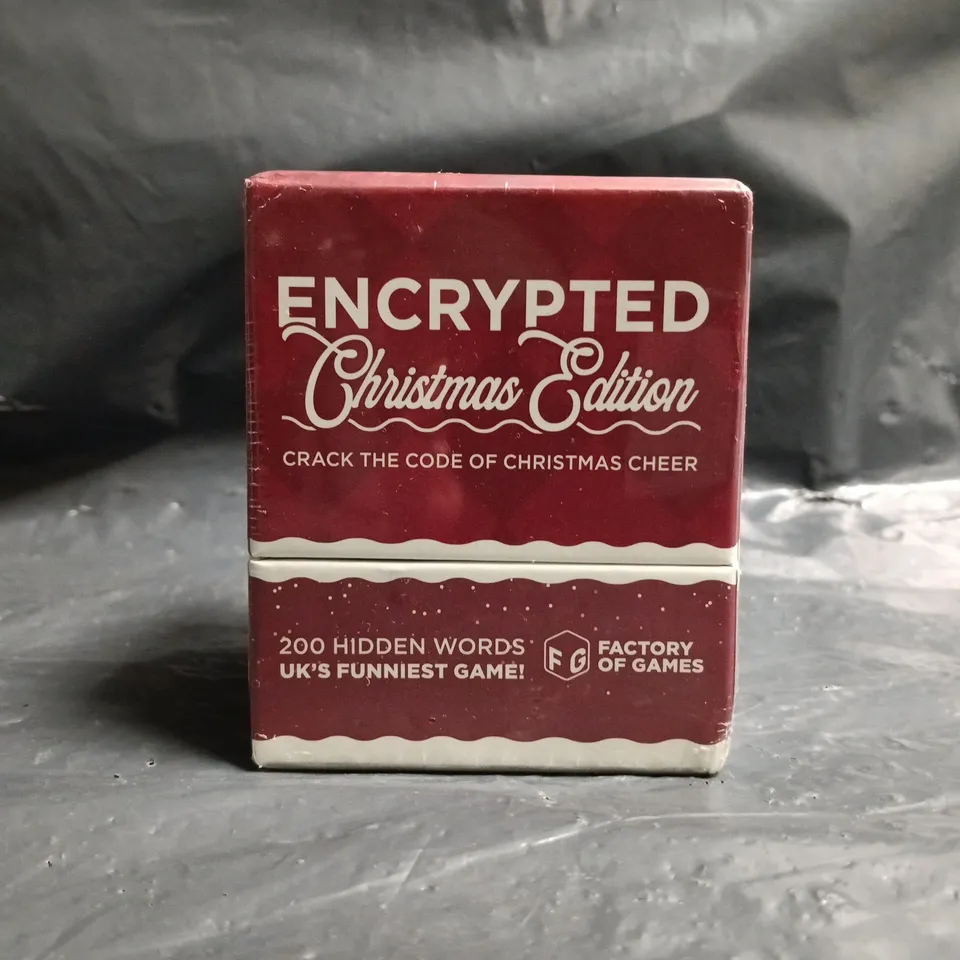 SEALED ENCRYPTED CHRISTMAS EDITION GAME