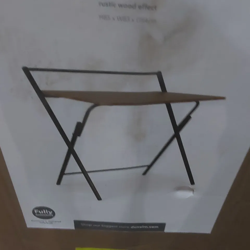 BOXED EVELYN FOLDING DESK