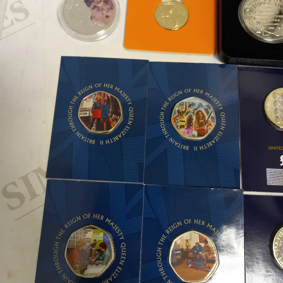 LOT OF 24 COLLECTIBLE COINS