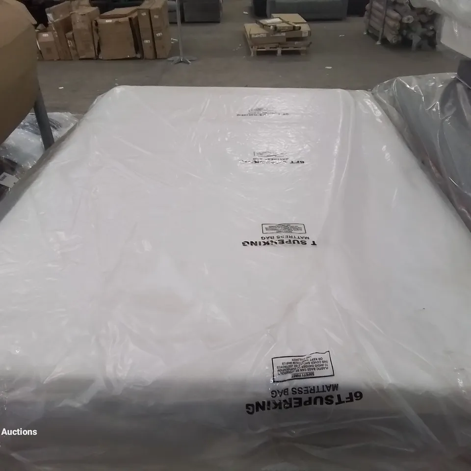 QUALITY BAGGED SELECT HYBRID POCKET SPRUNG 4'6" MATTRESS 