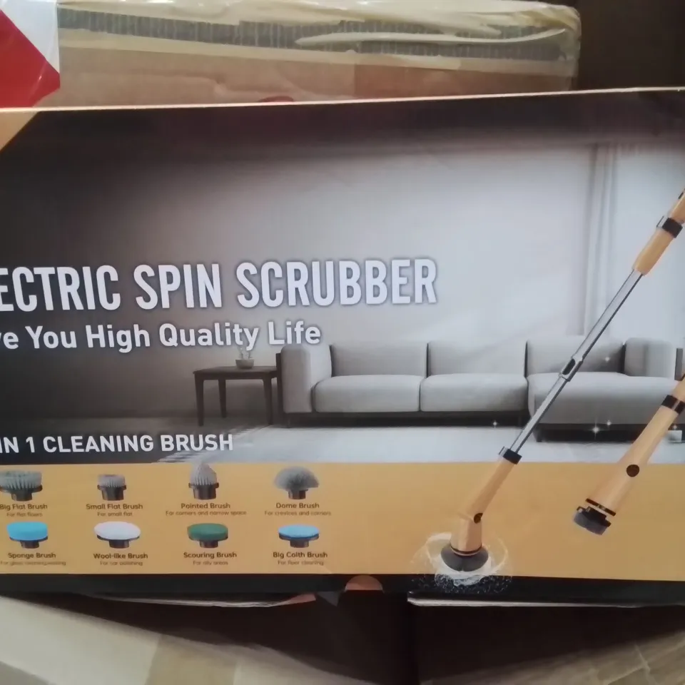PALLET CONTAINING VARIOUS ASSORTED BOXED ITEMS TO INCLUDE. AIR FRYERS, ELECTRIC SPIN SCRUBBER, CAT FOOD AND WATER BOWL SETS, COOKWARE SET AND LOTS MORE UNMARKED BOXED ITEMS 