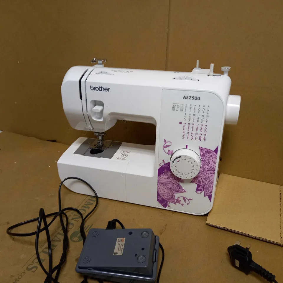 BROTHER AE2500 SEWING MACHINE
