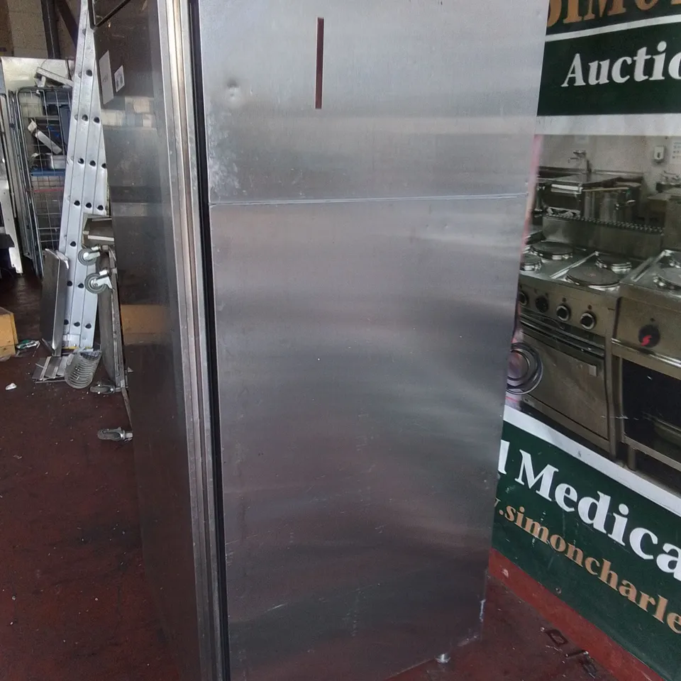 FOSTER COMMERCIAL 1-DOOR STAINLESS FOOD STORAGE UNIT 