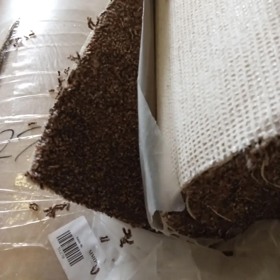 ROLL OF QUALITY STS HERITAGE LUXURY COFFEE CARPET // SIZE: APPROX 4 x 9.8m