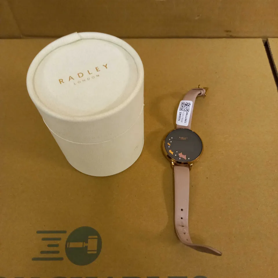 RADLEY WOMENS LEATHER STRAP SERIES 3 SMART WATCH