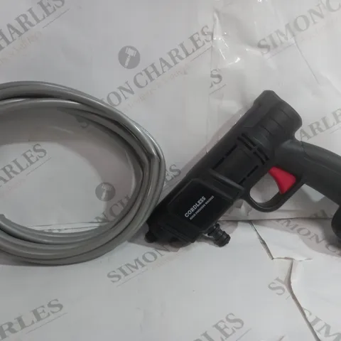 CORDLESS HIGH PRESSURE WASHER