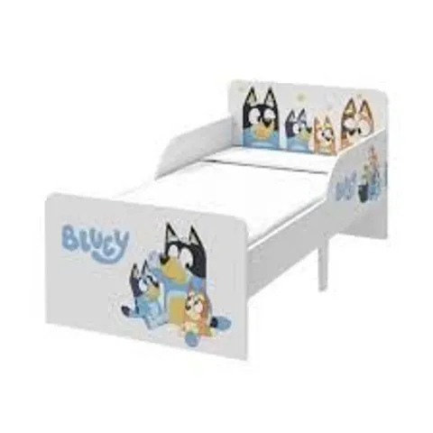 BOXED KIDS' BLUEY TODDLER BED (1 BOX)