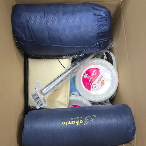 BOX OF APPROXIMATELY 15 ASSORTED HOUSEHOLD ITEMS