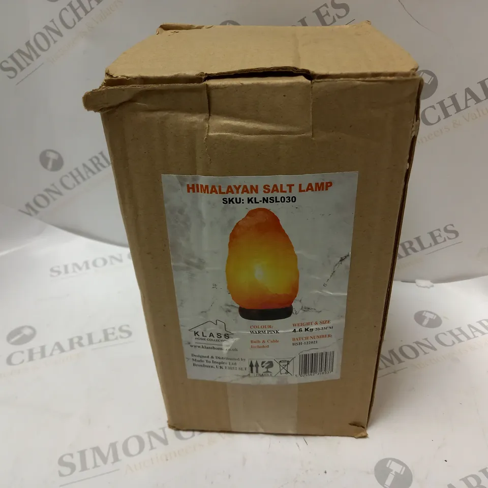 BOXED HIMALAYAN SALT LAMP