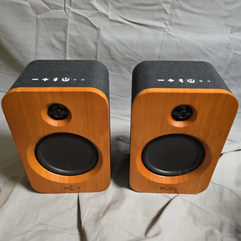 MARLEY SIMMER DOWN DUO SPEAKERS (LEFT & RIGHT) – WOOD VENEER