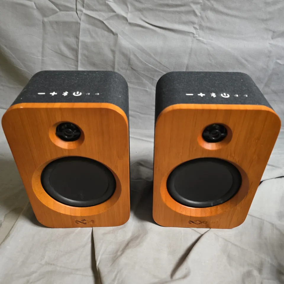 MARLEY SIMMER DOWN DUO SPEAKERS (LEFT & RIGHT) – WOOD VENEER