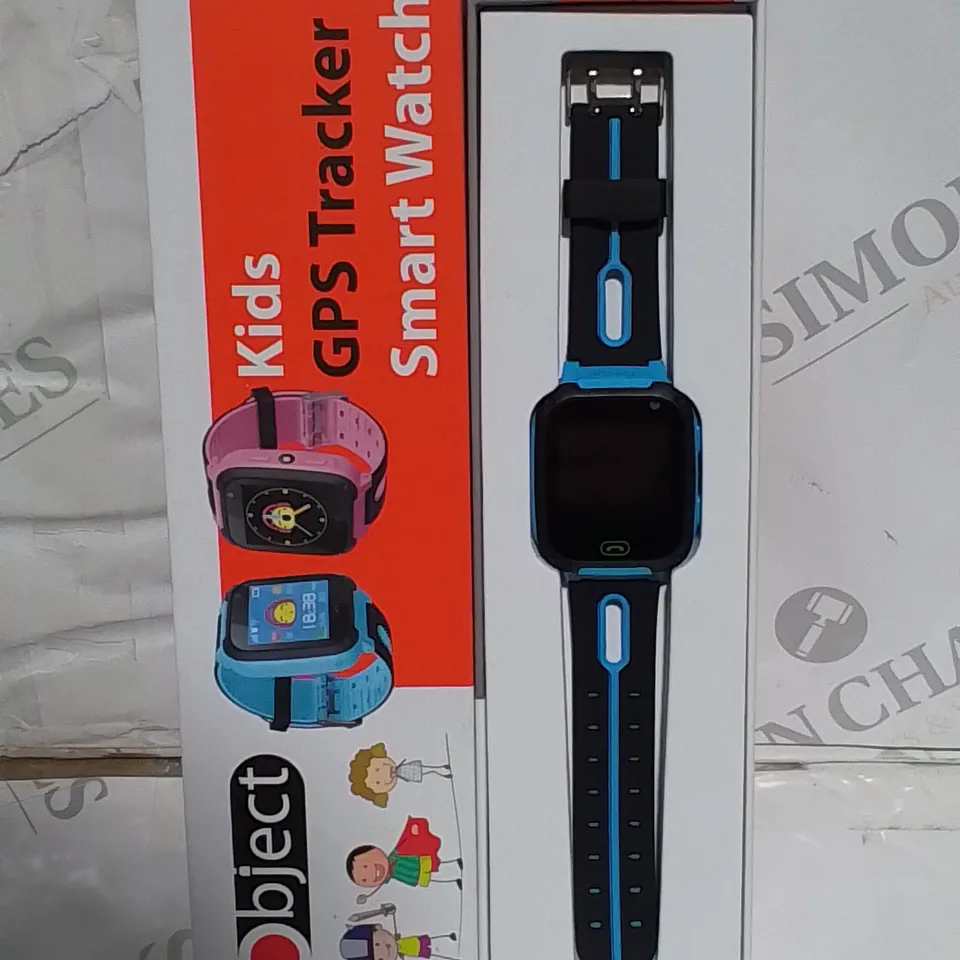 LOT OF 12 BOXED OBJECT KIDS GO'S TRACKER SMART WATCHES