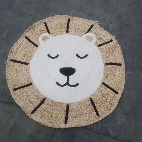 QUALITY DESIGNER AREA RUG - APPROXIMATELY 100X100CM