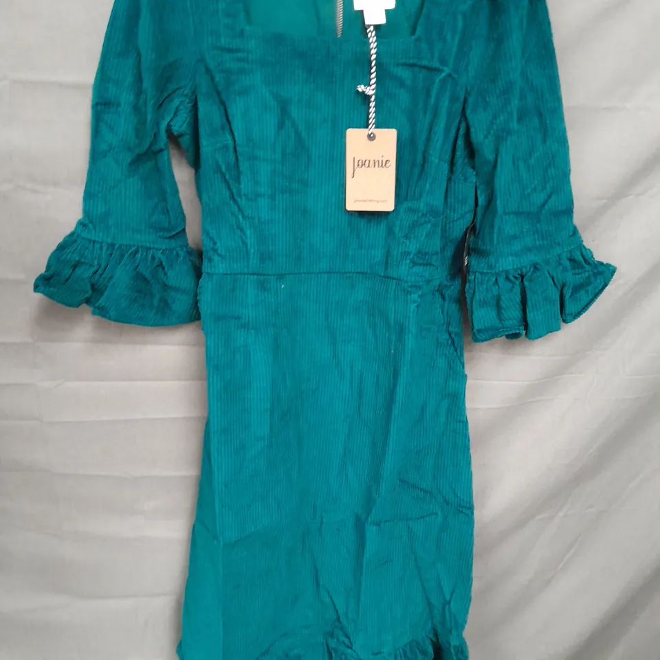 JOANIE DEBRA DEEP TEAL DRESS - UK 8